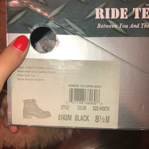 Ride techs biker boots - Picture 4 of 4